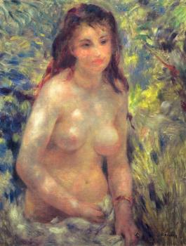 Pierre Auguste Renoir : Study: Torso, Sunlight Effect